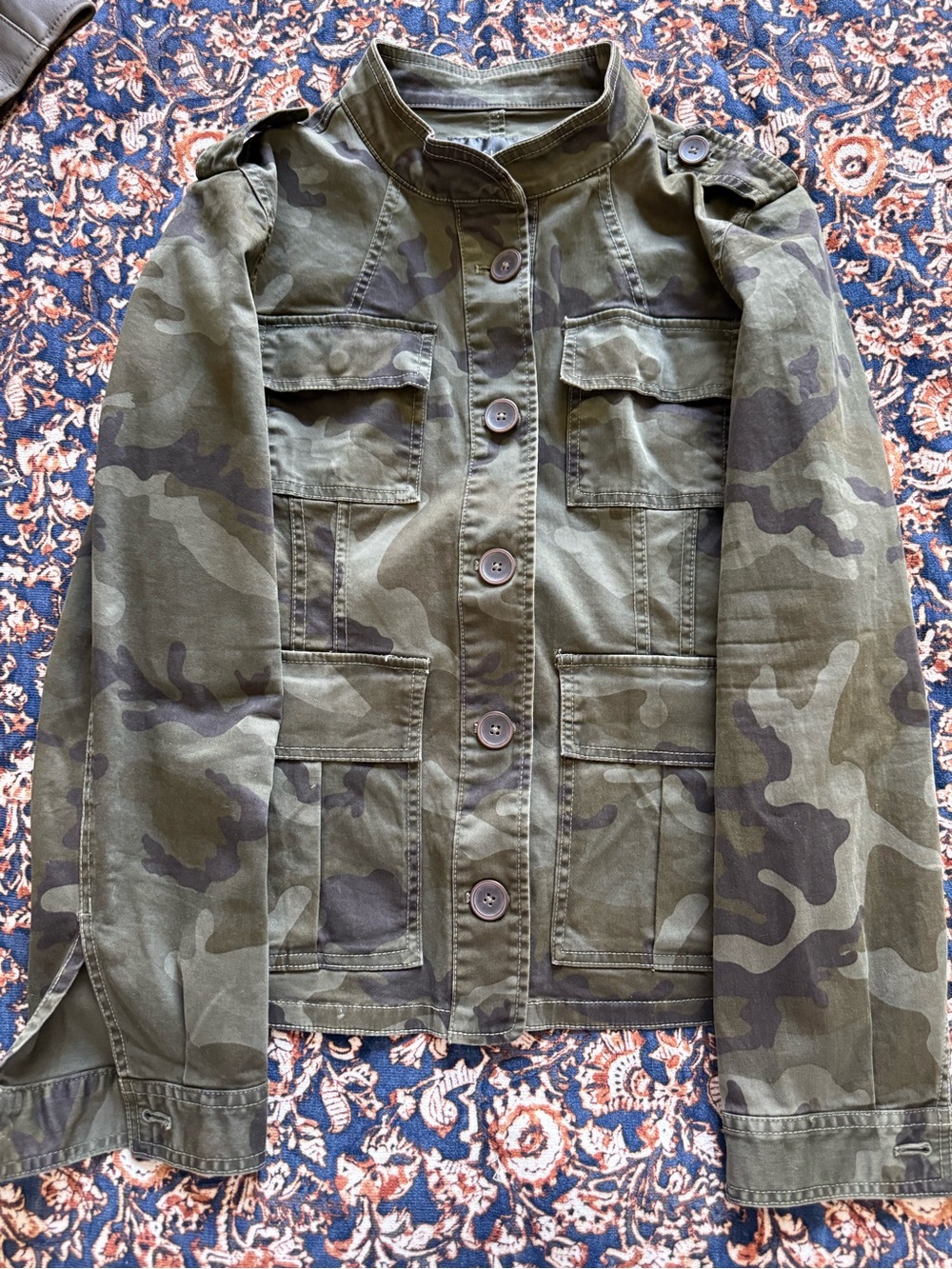 Sanctuary Camo Utility Jacket